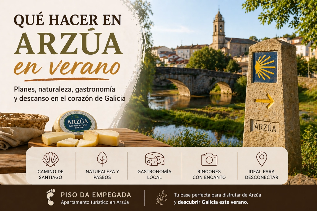 Qué hacer en Arzúa en verano durante una estancia en Galicia Qué hacer en Arzúa en verano durante una estancia en Galicia